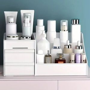 1pc Cosmetic Organizer white